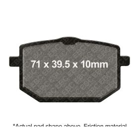 EBC Standard Brake Pads FA118 for Yamaha XT 600