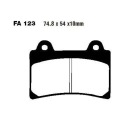 Plaquettes de frein EBC V FA123 en composé semi-sinterré pour Yamaha