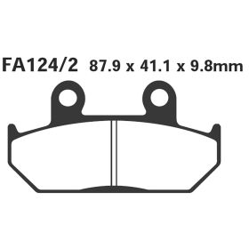 EBC FA124/2 MOTORCYCLE BRAKE PADS