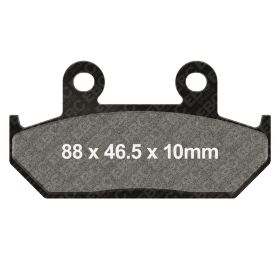 EBC Brake Pads V FA124/2 Semi-Sintered Compound