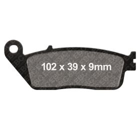 EBC Brake Pads V FA142 Semi-Sintered Compound