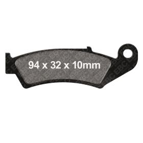 EBC Standard Brake Pads FA143 for Honda