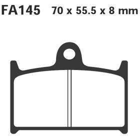 COPPIA PASTIGLIE EBC HH FA145HH