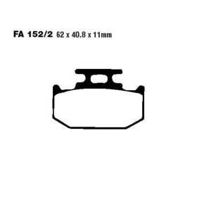 EBC Standard Brake Pads FA152/2TT