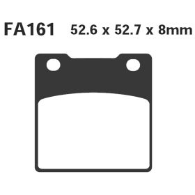 PLAQUETTES FREIN MOTO EBC FA161