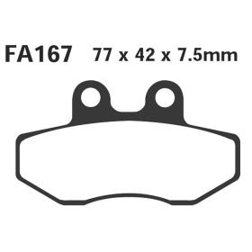 EBC FA167 MOTORCYCLE BRAKE PADS