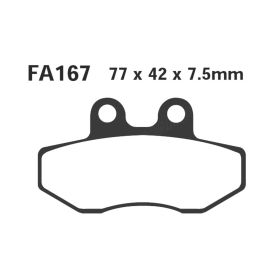 COPPIA PASTIGLIE EBC HH FA167HH