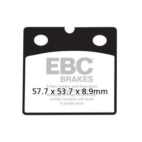 EBC FA171V MOTORCYCLE BRAKE PADS