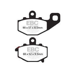 Motorrad bremsbeläge EBC FA192V