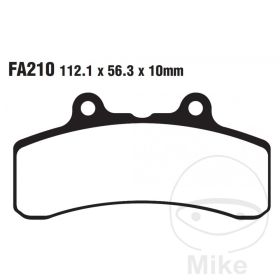 PLAQUETTES FREIN MOTO EBC FA210V