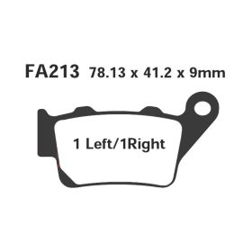 COPPIA PASTIGLIE EBC HH FA213HH