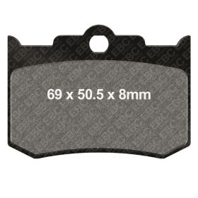 EBC Brake Pads V FA216/3 Semi-Sintered Compound