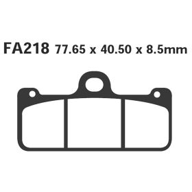 EBC FA218HH MOTORCYCLE BRAKE PADS