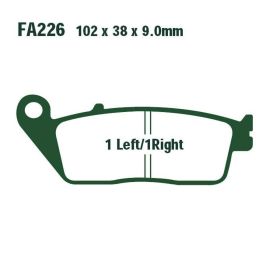 Plaquettes de frein standard EBC FA226