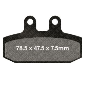 Pastiglie freno EBC Standard FA256