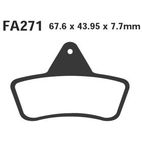 EBC FA271TT MOTORCYCLE BRAKE PADS