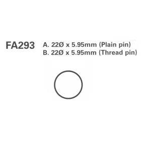 PLAQUETTES FREIN MOTO EBC FA293