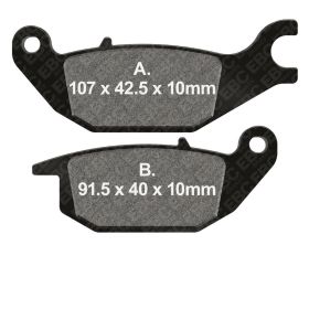 EBC Standard Brake Pads FA343