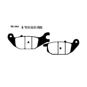 COPPIA PASTIGLIE EBC FA343HH FA343HH