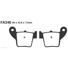 MOTORRAD BREMSBELäGE EBC FA346TT