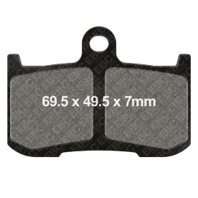 Plaquettes de frein EBC HH FA347 en composé fritté