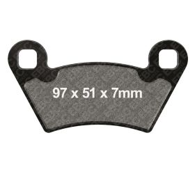 EBC R FA354 Bremsbeläge Sinterverbindung für Polaris