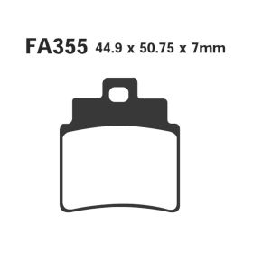 EBC FA355/4R MOTORCYCLE BRAKE PADS