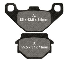 Pastiglie freno EBC Standard FA372TT per Suzuki