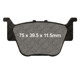 Pastiglie freno EBC Standard FA373TT per Honda