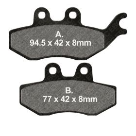 EBC Standard Brake Pads FA374 for Rieju