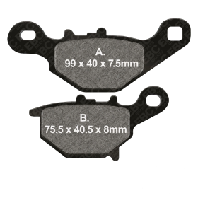 EBC R FA401 brake pads sintered compound for Suzuki RM