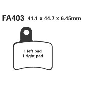 EBC FA403 MOTORCYCLE BRAKE PADS