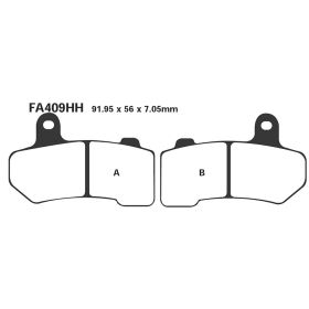 PLAQUETTES FREIN MOTO EBC FA409HH