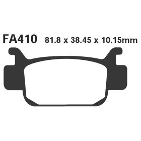 COPPIA PASTIGLIE EBC R FA410R