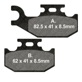EBC R FA414 Brake Pads Sintered Compound for Suzuki