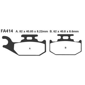 COPPIA PASTIGLIE EBC FA414TT
