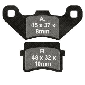 EBC Standard Brake Pads FA416TT