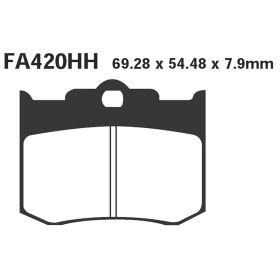 EBC FA420HH MOTORCYCLE BRAKE PADS