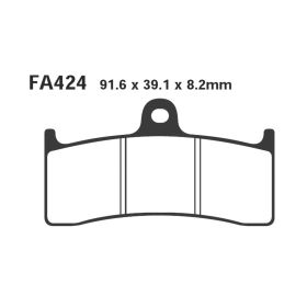 EBC FA424HH MOTORCYCLE BRAKE PADS