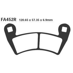 COPPIA PASTIGLIE EBC R FA452R