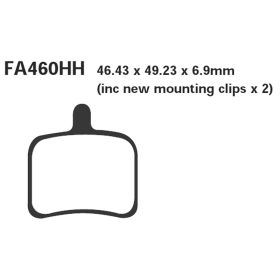 EBC FA460HH MOTORCYCLE BRAKE PADS