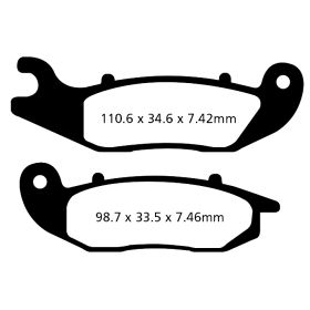 PLAQUETTES FREIN MOTO EBC FA465R