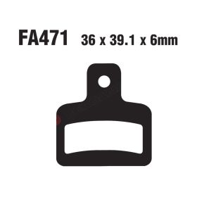 EBC FA471 MOTORCYCLE BRAKE PADS