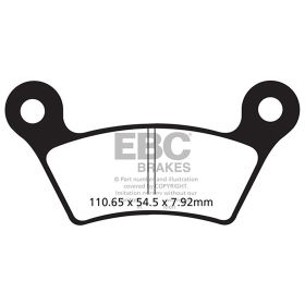 EBC FA473V MOTORCYCLE BRAKE PADS