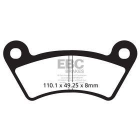 PLAQUETTES FREIN MOTO EBC FA482R