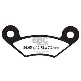 PLAQUETTES FREIN MOTO EBC FA483R