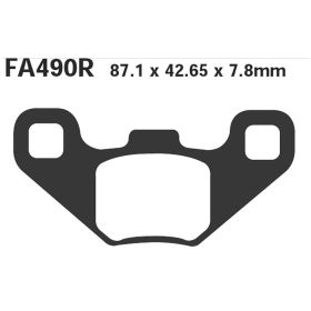 EBC FA490R MOTORCYCLE BRAKE PADS