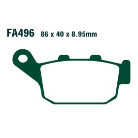 COPPIA PASTIGLIE EBC HH FA496HH