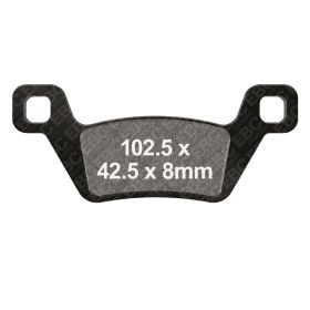 Pastiglie freno EBC Standard FA600TT per Kymco