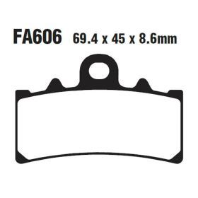 EBC Standard-Bremsbeläge FA606